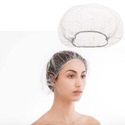 Einweg-Duschhaube PE Einzelpackung wasserdicht transparent