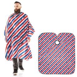 HERREN-SCHNEIDEUMHANG AUS WASSERABWEISENDEM POLYESTER MIT 6 KNÖPFEN, MODELL LONG ISLAND