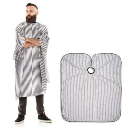 HERREN-SCHNEIDEUMHANG AUS WASSERABWEISENDEM POLYESTER MIT 6 KNÖPFEN MOD.CUSTOM