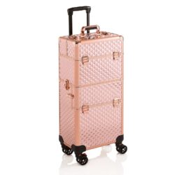Trolley für Kosmetikerinnen und Friseure Silber, Pink oder Schwarz