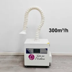 Profi Aktivkohlesauger 300 m3/h für Kosmetikerin Maniküre Pediküre Feinstaub Kosmetikerin Beauty Center