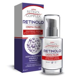 AUGENKONTUR-FÜLLERCREME ANTI-FALTEN-LIFTING HYALURONSÄURE Retinol-Komplex
