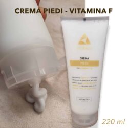 DESINFEKTIONSFUSSCREME MIT VITAMIN F 220 ml Keopalia hergestellt in Italien