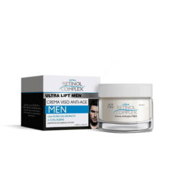 ANTI-AGE GESICHTSCREME FÜR MÄNNER MIT HYALURONSÄURE UND KOLLAGEN – MAN RETINOL COMPLEX – 50 ML