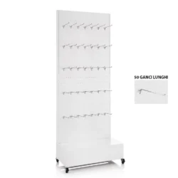 Mehrzweckdisplay mit 50 langen Haken