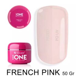 French Pink 50 gr Einphasengel Silcare Base One Halbtransparentes UV-Gel dick