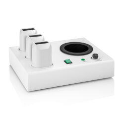 Kombinierter Wachserhitzer für 400 ml Gläser und 3-Griff-Basis