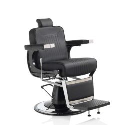 HAIR CORSARO Friseurstuhl, Schwarz oder Braun, Sky Öko-Leder, verstellbar