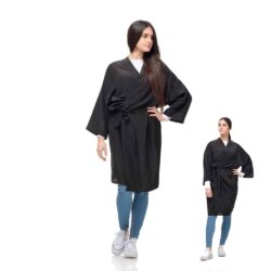 Professioneller Satin-KIMONO für Spa-Salon-Schönheitszentren