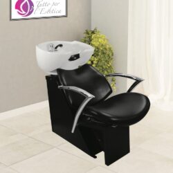 KERAMIK-RASIERSTISCH FRISEUR WASCHSTUHL SKY MELCAP MADE IN ITALY