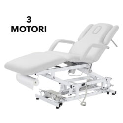 ELEKTRISCHE LIEGE FÜR PHYSIOTHERAPIE-MASSAGE DOPPELSYSTEM 3 MOTOREN ACRUM 2234A.3.A26 WEELKO