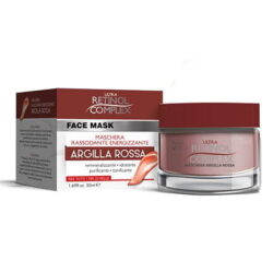 ENERGISIERENDE STRAFFENDE MASKE AUS ROTER TONERDE, RETINOL-KOMPLEX, 50 ML