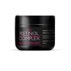 FARBSCHUTZ-ENTWIRRENDE MASKE MIT MILCHPROTEINEN 500 ml - Keratin-Retinol-Komplex