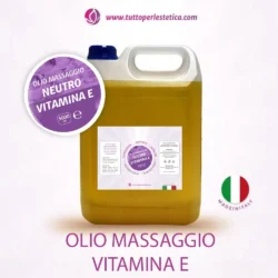 NEUTRALES Massageöl mit Vitamin E - 5-Liter-Kanister - ITALIENISCH