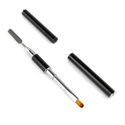 Professioneller Acrygel-Spachtel und Pinsel