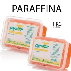 Rosa Paraffin 1 kg, niedrigschmelzend, für Hände und Füße, für italienischen Paraffinofen