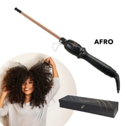9 mm Afro-Lockenstab für festes, lockiges Haar, Melcap