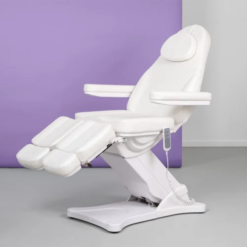 Doppelbein-Podologiestuhl für Pediküre, Kosmetikstudio, Schönheitssalon SERENITY – 3 Motoren Weelko – Bild 6