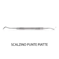 Kopfhautpflege mit flacher Stahlspitze für Maniküre und Pediküre