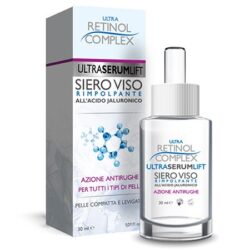 Ultra Lift Plumping Face Serum mit Hyaluronsäure, Anti-Falten-Wirkung für alle Hauttypen, Retinol-Komplex