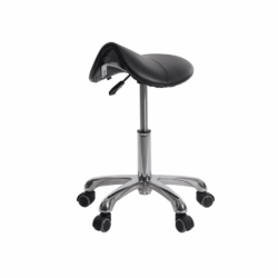 Ergonomischer Hocker mit sattelförmiger Sitzfläche für Schönheitssalons, Friseursalons, Barbiere BRISK