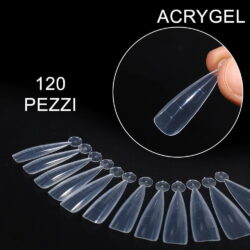 120 ACRYGEL-SPITZEN - MANDELFORM, SCHMALE SPITZE