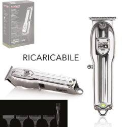 Professioneller Haarschneider CALIBRO METAL JACKET T-ZERO – Nullschnitt und präzise Oberflächen