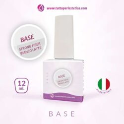 Milk White Builder Base 12 ml – mittlere Viskosität, selbstnivellierend