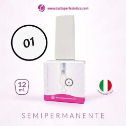 Semipermanente Farbe N 1 - weiß | 12 ML