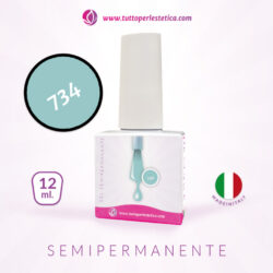 Semipermanente Farbe Aquagrün N 734 12 ML