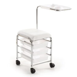 Manikürewagen, Pediküre-Hocker, Schubladen, Schönheitssitz, Nägel, Schönheit