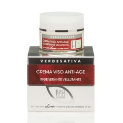 Anti-Aging regenerierende und samtige Gesichtscreme Xanin 100% natürlich Verdesativa