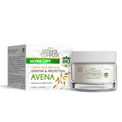 Beruhigende Gesichtscreme mit Hafer, Süßmandelöl und Bio-Calendula – Retinol-Komplex