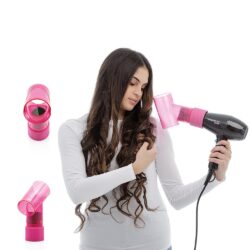 Universal-Diffusor für den Haartrockner – Lockenstab für perfekte Locken