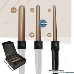 LOCKENSTAHLPLATTE KERAMIK TURMALIN PTC DREIDIMENSION 3 KEGEL