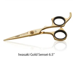 6,5" Haarschere, japanischer AISI 440-Stahl, IWASAKI GOLD SENSEI