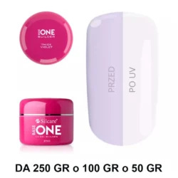BASE ONE Silcare UV-Gel Violet Thick 250 gr 100 gr und 50 gr - Hohe Dichte transparent