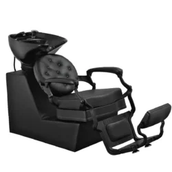 SCHWARZE RASIERSATZ FÜR FRISEUR UND FRISEURE RANCH BLACK