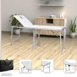 Tragbare, klappbare Massageliege aus Aluminium