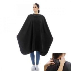 Cape mit Neoprenkragen Gummierter Kragen Verhindert das Durchdringen von Wasser und Haaren