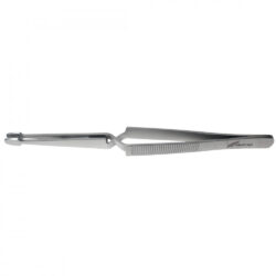 16 cm abgewinkelte Augenbrauenpinzette