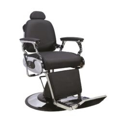 Dakota Black Barber Chair Herrenhaarschnitt Melcap