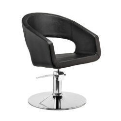 SCHWARZER BOHO-FRISEURSTUHL FÜR DAMEN