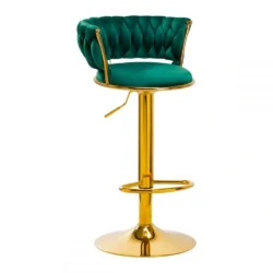 Hoher Hocker höhenverstellbar gold grün schwarz grau blau