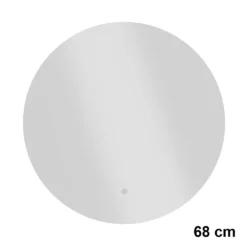 Runder Spiegel LED-Hintergrundbeleuchtung 68 cm