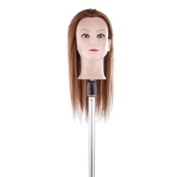 Testa Studio Kunstkopf, 100 % Echthaar, 50 cm, für Friseure