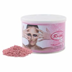 RO.IAL FETTLÖSLICHES ENTHAARUNGSWACHS 1 GLAS MIT 400 ML ROIAL MIT ROSA TITAN ENTHAARUNGSWACHS
