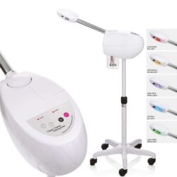 Ozon- und Chromotherapie-Verdampfer mit Ständer für Gesichtsreinigungsbehandlungen Kosmetikerin Ästhetik