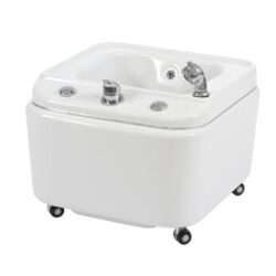 Pedikürebad für Schönheitstherapeuten mit Hydromassage, Farbtherapie, Fußdusche